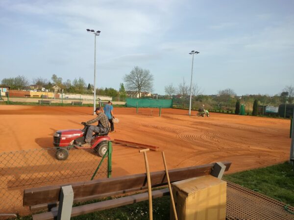 Modernizacja kortów tenisowych w Krotoszynie