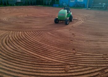 Modernizacja kortów tenisowych w Krotoszynie