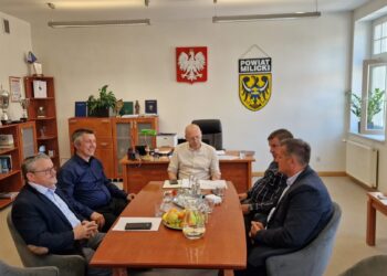 Gmina Krośnice rozmawia z powiatem o drogach