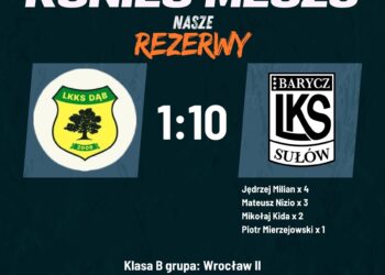 Barycz II Sułów rozbija Dąb Kuraszków