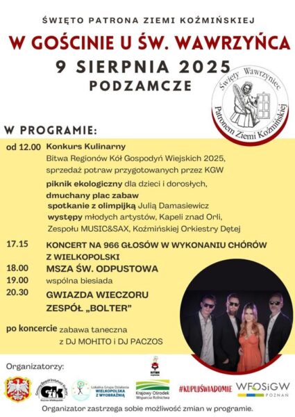 Koźmin zaprasza na Święto Patrona
