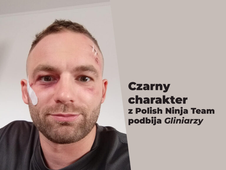 Czarny charakter z Polish Ninja Team podbija Gliniarzy