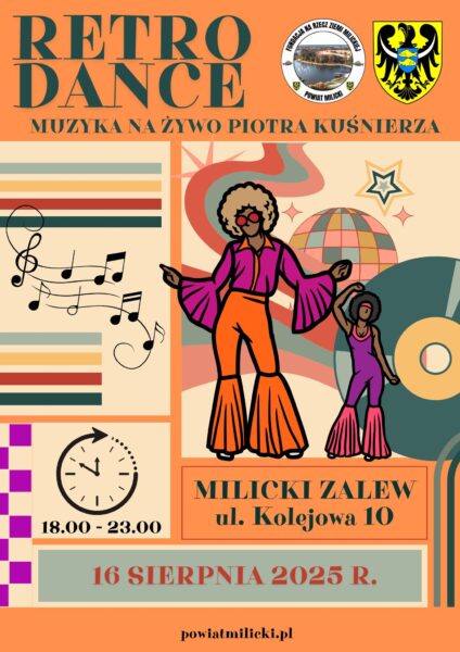 Retro Dance Party nad Milickim Zalewem