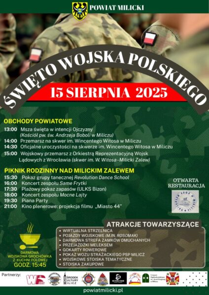 Święto Wojska Polskiego w Miliczu
