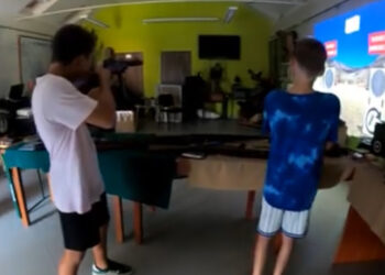 Wirtualna strzelnica działa