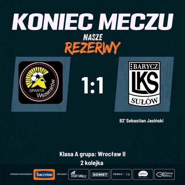 Barycz II Sułów z punktem na wyjeździe