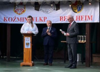 Delegacja z Bellheim w Koźminie Wielkopolskim