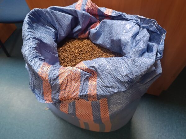 14 kilogramów tytoniu bez akcyzy przejęte przez policję