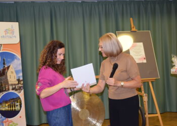 Spotkanie z Anną Piotrowską w bibliotece