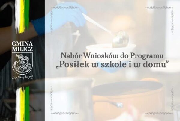 OPS Milicz prowadzi nabór wniosków