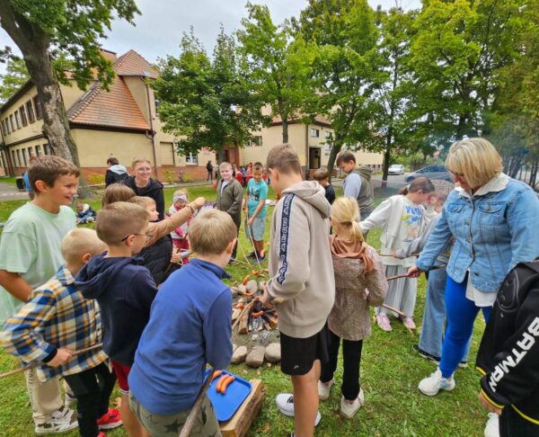 Szkolny piknik w Dunkowej