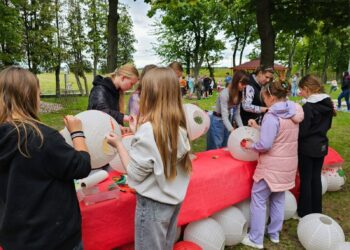 Szkolny piknik w Dunkowej