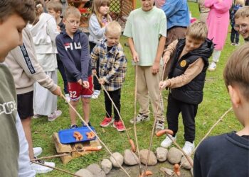 Szkolny piknik w Dunkowej