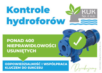 Kontrole hydroforów w Koźminie Wlkp. zakończone sukcesem