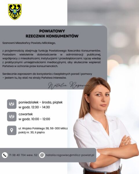 Nowy rzecznik w powiecie