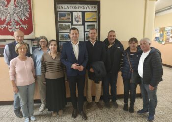 Wizyta delegacji z Balatonfenyves w Zdunach