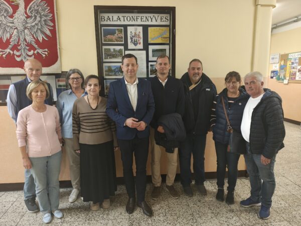Wizyta delegacji z Balatonfenyves w Zdunach