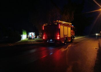 Szybka reakcja strażaków zapobiegła tragedii