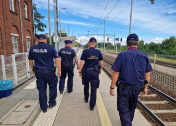 Patrole na kolei w powiecie milickim