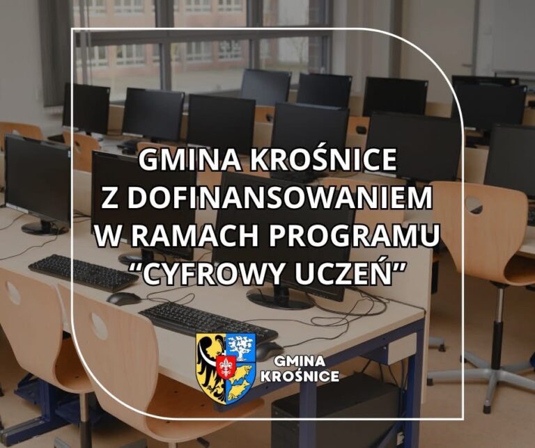Cyfrowy Uczeń w gminie Krośnice