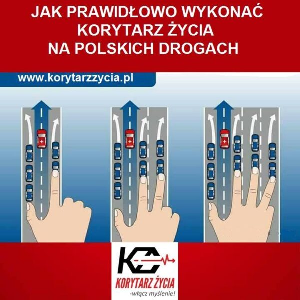 Korytarz życia obowiązkiem każdego kierowcy