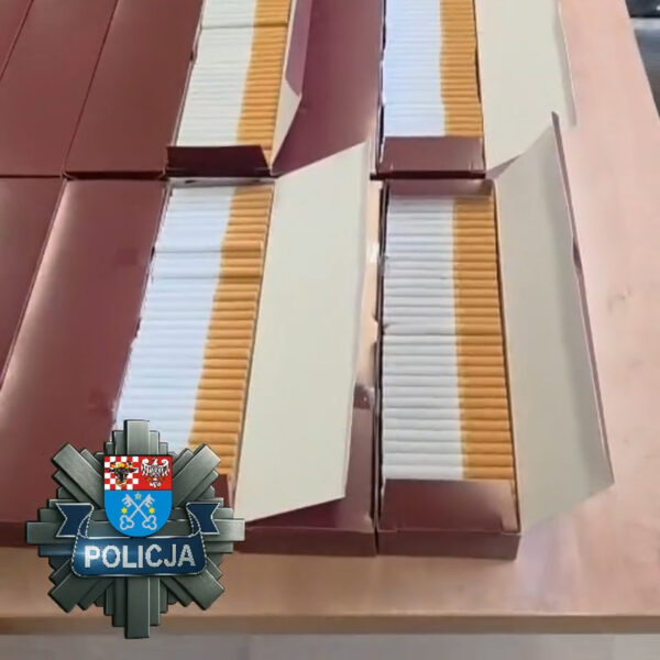 Ponad siedem tysięcy nielegalnych papierosów w rękach policji