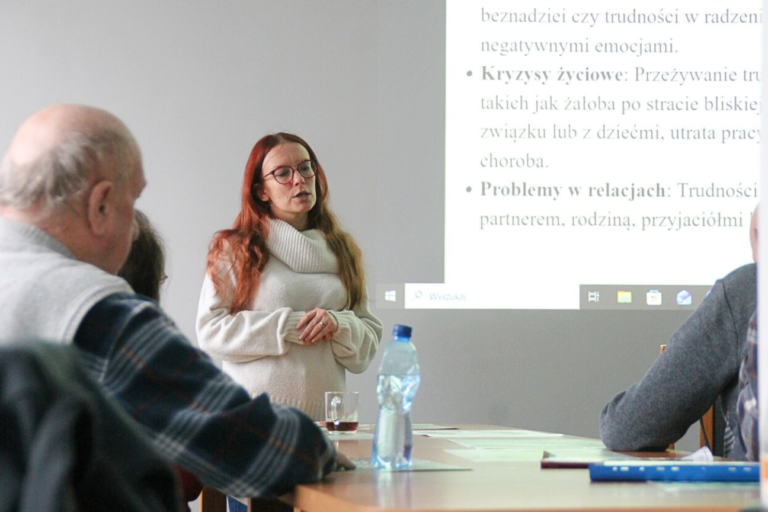 O zdrowiu psychicznym w Dziennym Domu Seniora