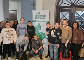 Wizyta w koźmińskim oddziale banku Wizyta w koźmińskim oddziale banku