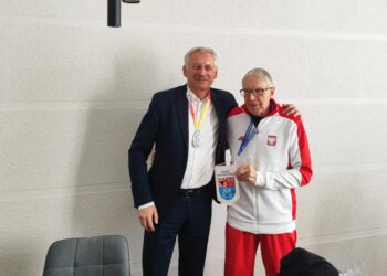 Sportowcy z powiatu u starosty