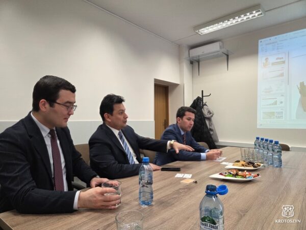 Ambasador Uzbekistanu z wizytą w Krotoszynie.