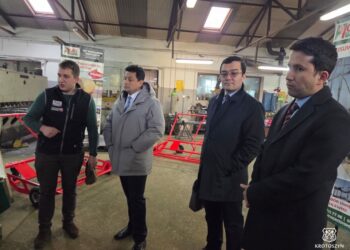 Ambasador Uzbekistanu z wizytą w Krotoszynie.