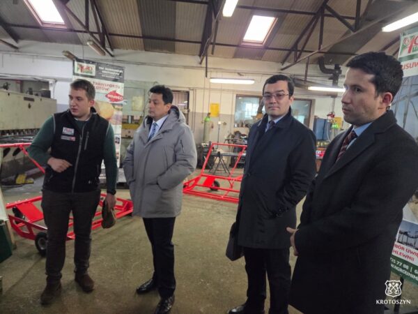 Ambasador Uzbekistanu z wizytą w Krotoszynie.