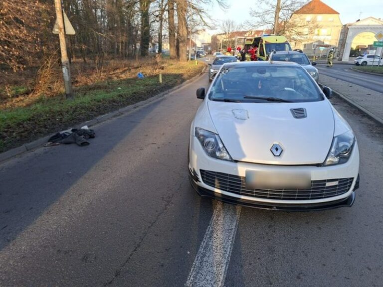 Potrącenie pieszego na ul. Zamkowej w Miliczu