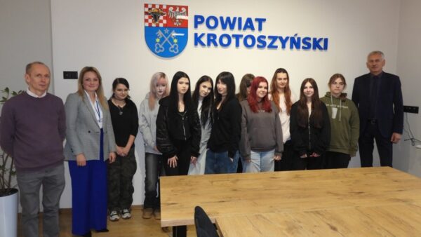 Lekcja samorządności w starostwie Lekcja samorządności w starostwie