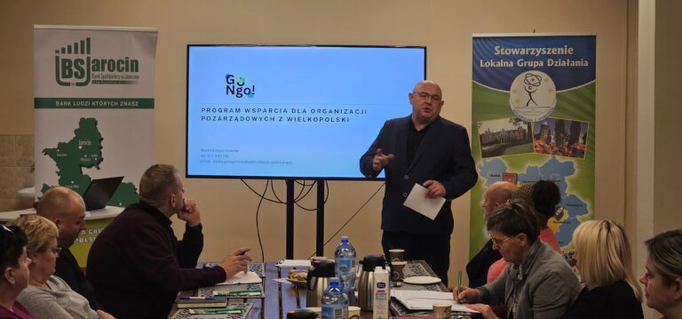 Informacja o wsparciu NGO w Koźminie Wlkp.