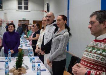 Wigilia dla samotnych i potrzebujących w ZSP2 w Krotoszynie