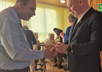 Świąteczne spotkanie wigilijne w milickim DPS