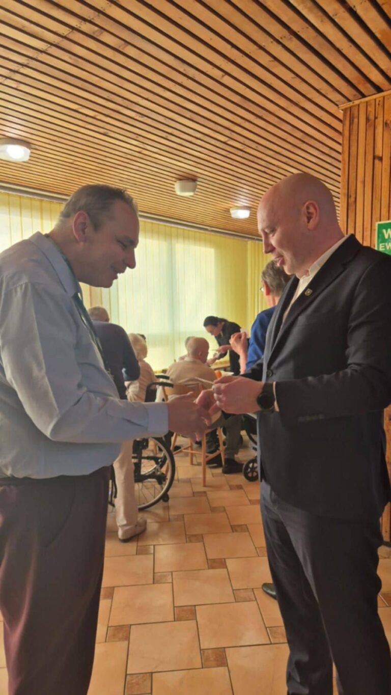 Świąteczne spotkanie wigilijne w milickim DPS