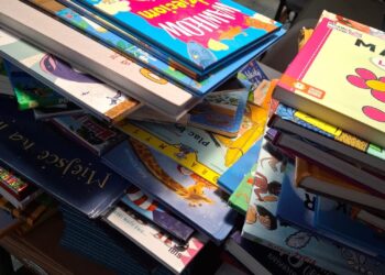 Nowe książki w szkolnej bibliotece