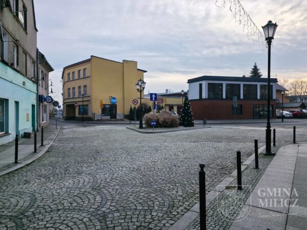 Nowa nawierzchnia w centrum Milicza