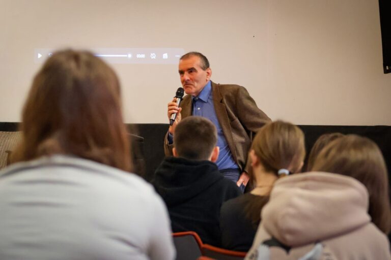 Lekcja historii w CETS Krośnice