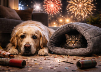 Petardy strzelają, zwierzęta cierpią. 31 grudnia – pomyśl, zanim odpalisz