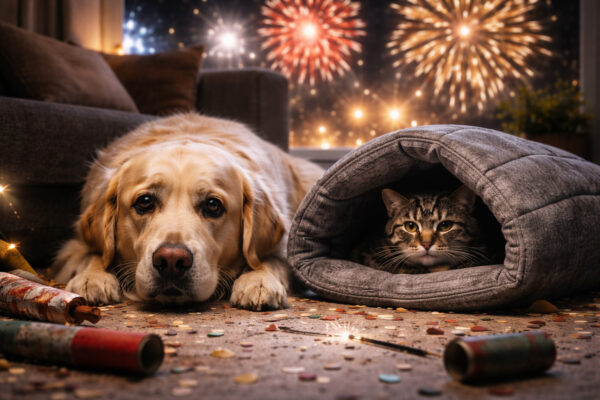 Petardy strzelają, zwierzęta cierpią. 31 grudnia – pomyśl, zanim odpalisz