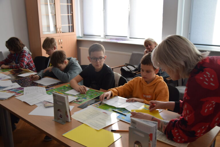 Młodzi czytelnicy tworzyli własną mangę