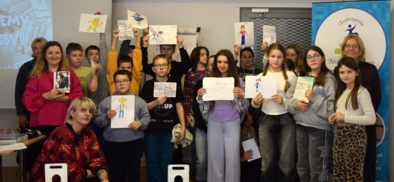 Młodzi czytelnicy tworzyli własną mangę