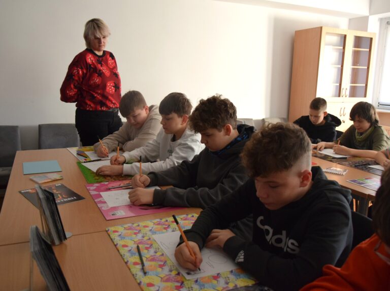 Młodzi czytelnicy tworzyli własną mangę