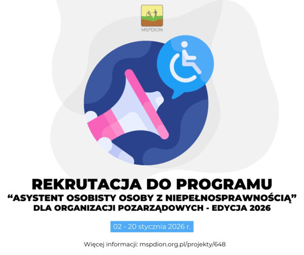 Rusza nabór do programu asystenckiego na 2026 rok