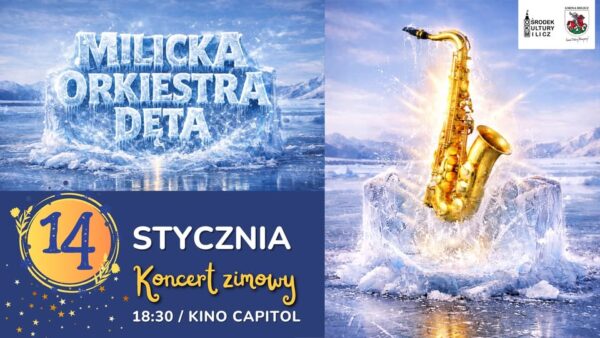 Zimowy koncert orkiestry w Kinie Capitol