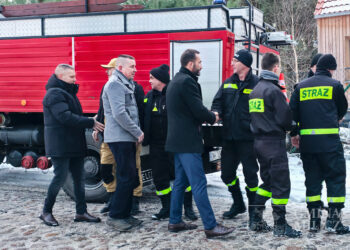 OSP Pracze z nowym samochodem