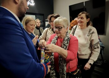Milicka Orkiestra Dęta na scenie Kina Capitol